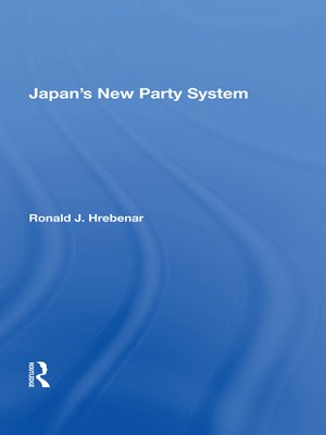 cover image of Japan's New Party System